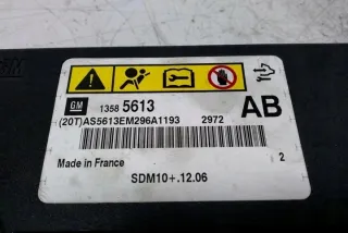 13585613 Блок AirBag Opel Astra J Арт e12558412, вид 2