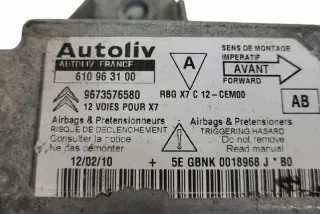 9673576580 Блок AirBag Citroen C5 1 Арт e12558136, вид 4