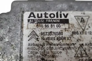 9673576580 Блок AirBag Citroen C5 1 Арт e12558135, вид 2
