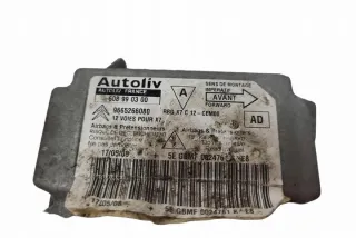 9665266080 Блок AirBag Citroen C5 2 Арт e12558065, вид 1
