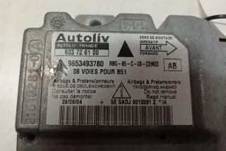 603726100 Блок AirBag Citroen C4 1 Арт e12558045, вид 1