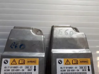 9118931 Блок AirBag BMW 5 E60/E61 Арт e12557918, вид 3
