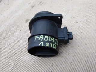 03P906461 0281006132 Расходомер воздуха Skoda Fabia 2 Арт e12550044, вид 1