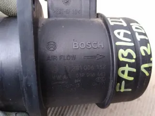 03P906461 0281006132 Расходомер воздуха Skoda Fabia 2 Арт e12550044, вид 3