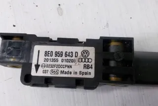 8E0959643D Датчик удара Audi A4 B6 Арт e12539419, вид 2