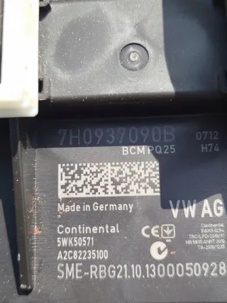 7H0937090B Блок комфорта Skoda Fabia 2 Арт e12539241, вид 3