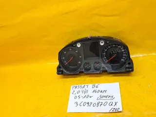 3C0920870QZ 3C0920870 Щиток приборов (приборная панель) Volkswagen Passat B6 Арт e12526091, вид 6
