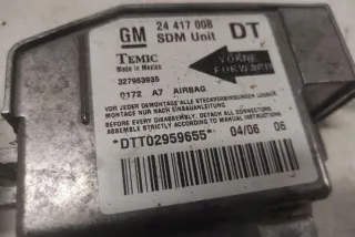 24417008 Блок AirBag Opel Corsa C Арт e12524819, вид 3