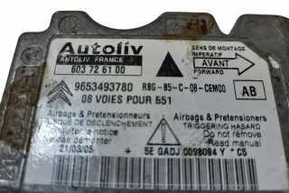 603726100 Блок AirBag Citroen C4 1 Арт e12524584, вид 4