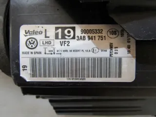 3AB941751 Фара левая Volkswagen Passat B7 Арт e12522510, вид 6