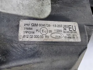 13237262 Фара правая Opel Corsa C Арт e12521899, вид 2