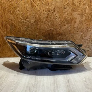 100-19011 Фара правая Nissan Qashqai 2 restailing Арт e12521768, вид 1