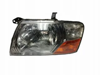 100-87420 Фара левая Mitsubishi Pajero 3 Арт e12521706, вид 1