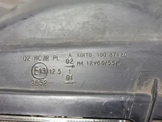 100-87420 Фара левая Mitsubishi Pajero 3 Арт e12521706, вид 4