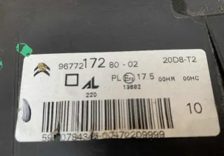 9677217280-02 Фара правая Citroen C4 2 Арт e12521062, вид 7