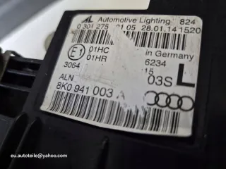 8K0941003AB Фара левая Audi A4 B8 Арт e12520589, вид 5