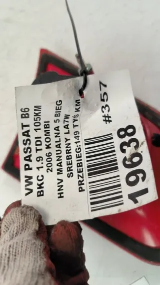 27448002 Фонарь задний правый Volkswagen Passat B6 Арт e12519200, вид 2