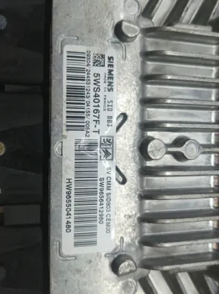 5WS40167F-T 9656412980 Блок управления двигателем Peugeot 407 Арт e12513634, вид 2