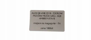 4M8807437A Бампер передний Audi Q8 Арт e12510529, вид 8