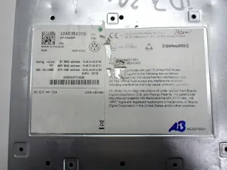 10A919605K 10A035820B 5WA035507E Блок навигации Volkswagen ID3 Арт e12509749, вид 10