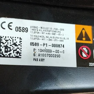 104800900C Подушка безопасности Tesla model X Арт e12508476, вид 6