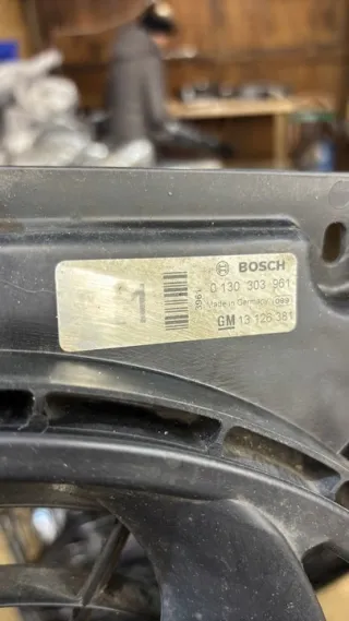 13126382 KA10595 Вентилятор радиатора Opel Astra H Арт e12507932, вид 4