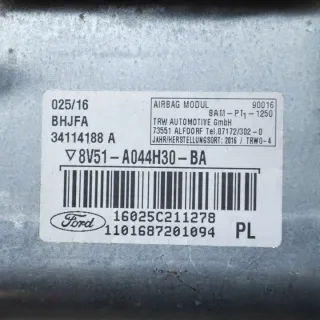 34114188A Подушка безопасности Ford Fiesta 5 Арт e12507235, вид 6