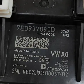7E0937090D Блок комфорта Volkswagen Caravelle T6 Арт e12507011, вид 5