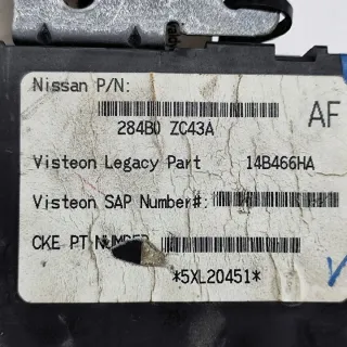 284B1ZC43A Блок комфорта Nissan Titan Арт e12506747, вид 6