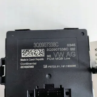 3Q0907338C Блок управления светом Volkswagen Arteon Арт e12505757, вид 8
