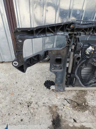 A12XER 2010-2014 Передняя панель крепления облицовки (телевизор) Opel Corsa D Арт e12497922, вид 13
