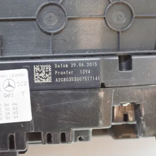 A2C80352504 Щиток приборов (приборная панель) Mercedes C W205 Арт e12497767, вид 8