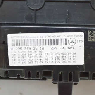 A2C80352504 Щиток приборов (приборная панель) Mercedes C W205 Арт e12497767, вид 9