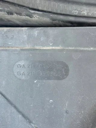 2115002193 A2115050855 Передняя панель крепления облицовки (телевизор) Mercedes E W211 Арт e12497756, вид 7