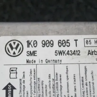 1K0909605T Блок AirBag Volkswagen Golf 5 Арт e12496597, вид 3