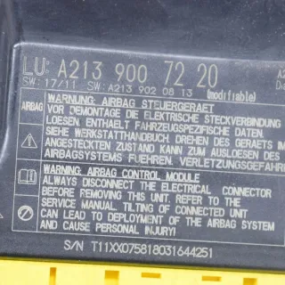 A2139007220 Блок AirBag Mercedes E W213 Арт e12496234, вид 6