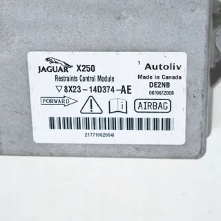 8X2314D374AE Блок AirBag Jaguar XF 250 Арт e12496082, вид 6