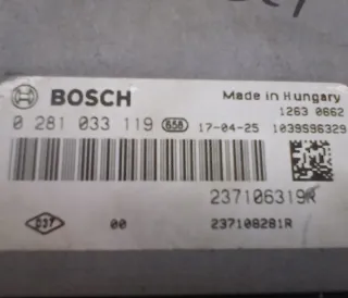 0281033119 237106319R Блок управления двигателем Renault Clio 4 Арт e12486007, вид 3