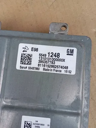 55491248 Блок управления двигателем Opel Zafira C Арт e12485684, вид 3