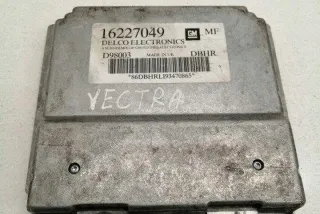 16227049 Блок управления двигателем Opel Astra G Арт e12485423, вид 1