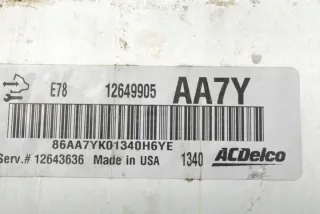 12649905 Блок управления двигателем Opel Astra L Арт e12485269, вид 3