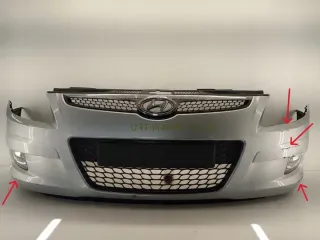  Бампер передний Hyundai i30 FD Арт e12483421, вид 1