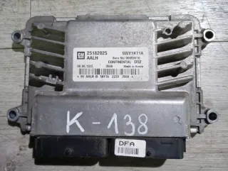 25182025 5WY1K11A Блок управления двигателем Chevrolet Spark M300 Арт e12482899, вид 1