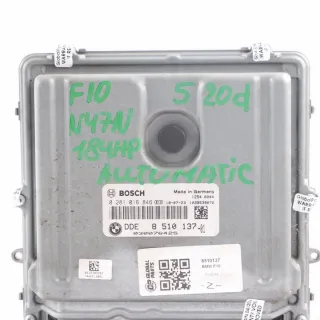 8510137 Блок управления двигателем BMW 5 F10/F11/GT F07 Арт e12482367, вид 4