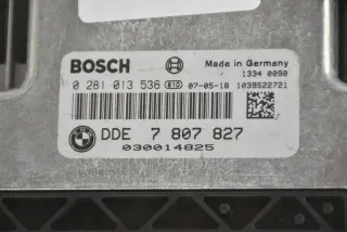 7807827 0281013536 Блок управления двигателем BMW 1 E81/E82/E87/E88 Арт e12481845, вид 3