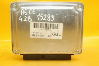 4F0910560 0261208363 Блок управления двигателем Audi A6 C6 (S6,RS6) Арт e12481548, вид 3