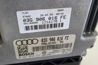 03G906016FF Блок управления двигателем Audi A3 8L Арт e12481242, вид 3