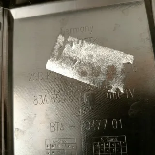 83A853651E Решетка радиатора Audi Q3 1 Арт e12479483, вид 7