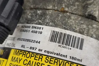 92600BN301 Компрессор кондиционера Nissan Primera 12 Арт e12476506, вид 4