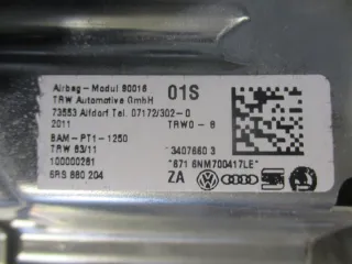 6RS880204 Подушка безопасности Volkswagen Polo 5 Арт e12473900, вид 3